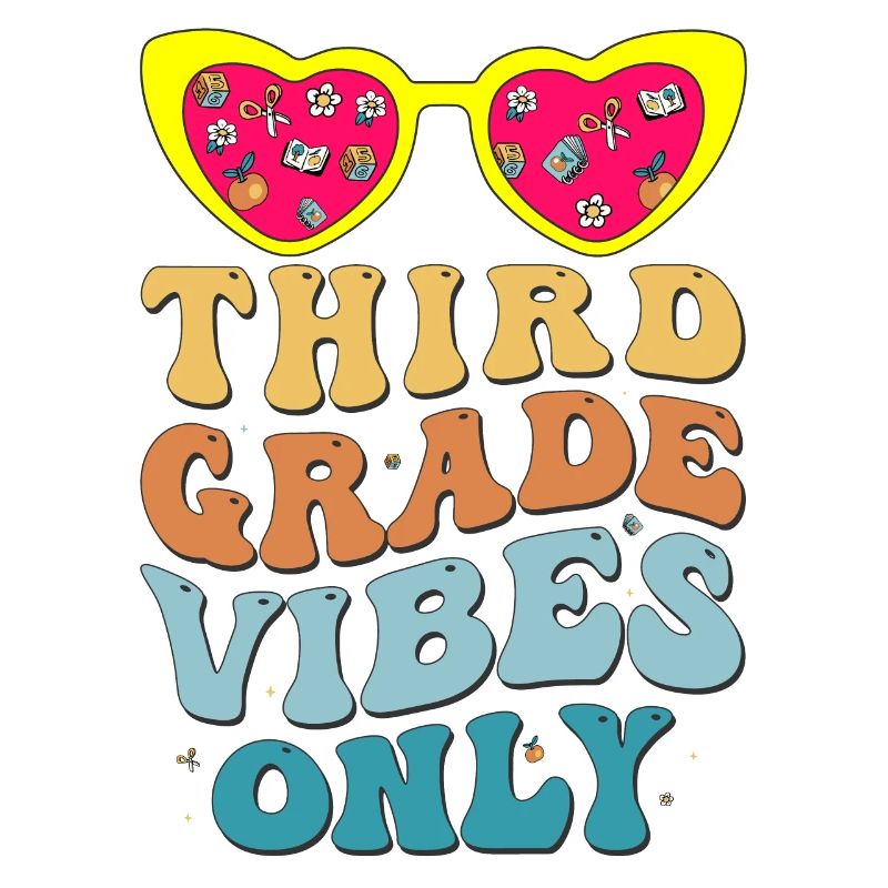 Groovy Back to School avec Third Grade Vibes Only