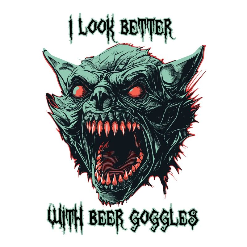 Dämonen-Ghul-Bierbrille