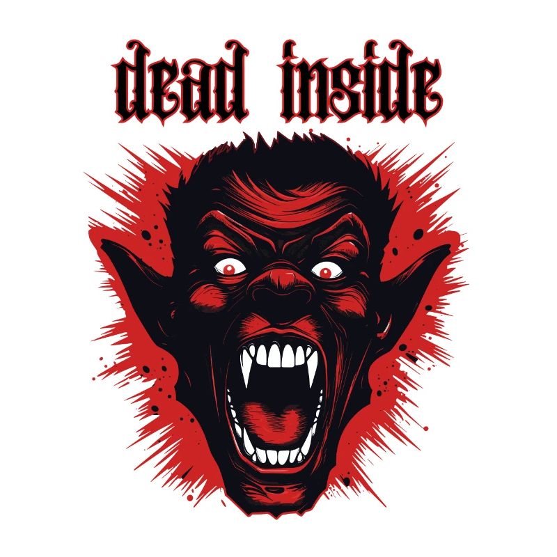 A humanlike Demon head, Dead Inside