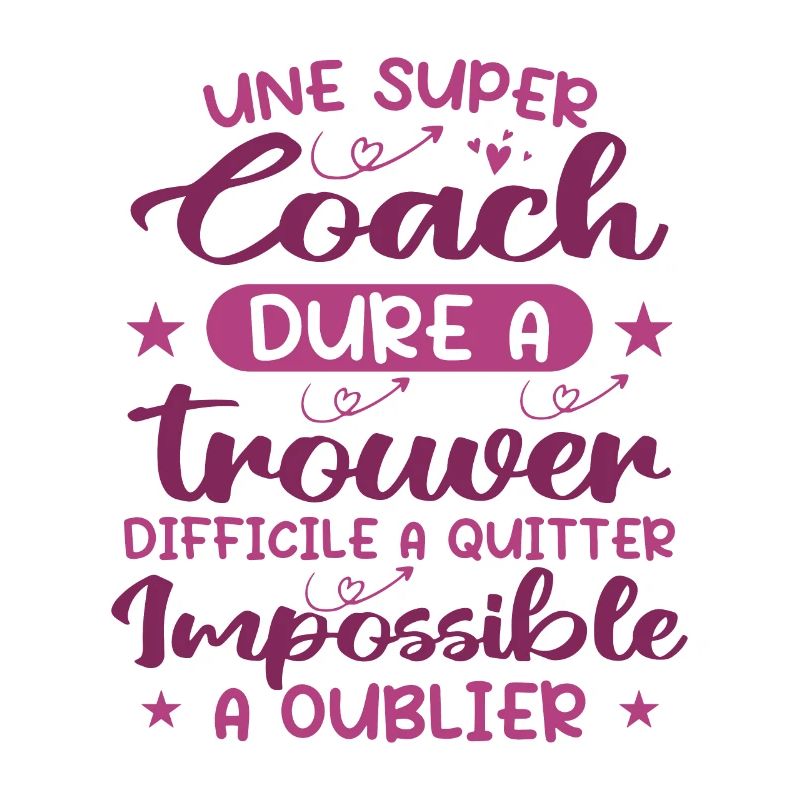 Une Super Coach Dure À Trouver Difficile À Quitter