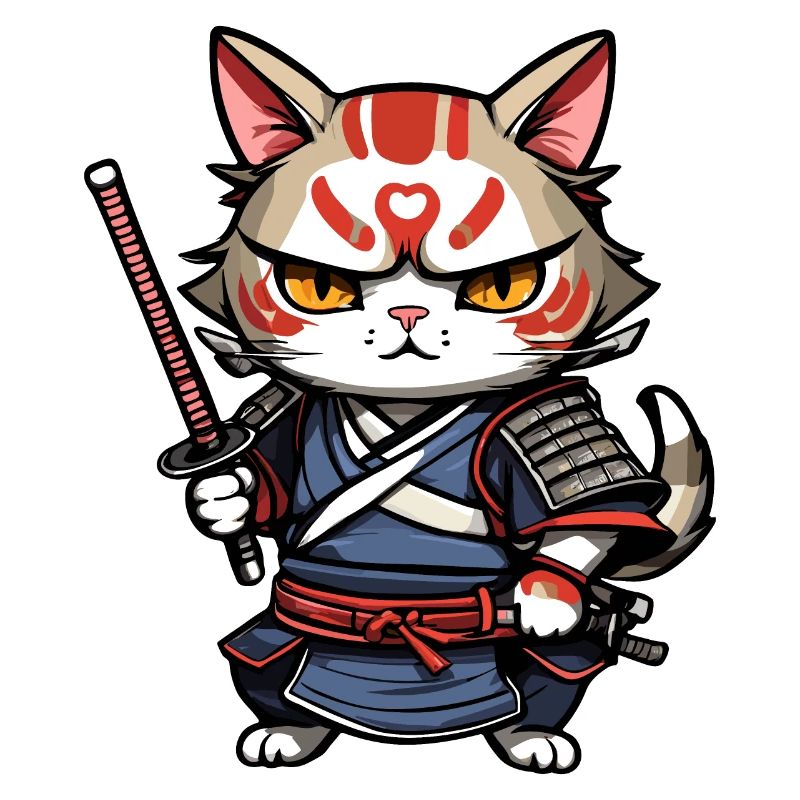 Samurai Cat #7
