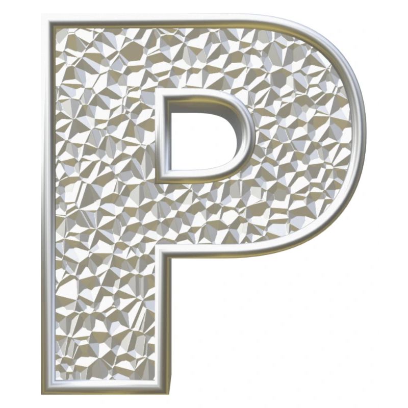 P, letter, letter P, initial, initial P, monogram,