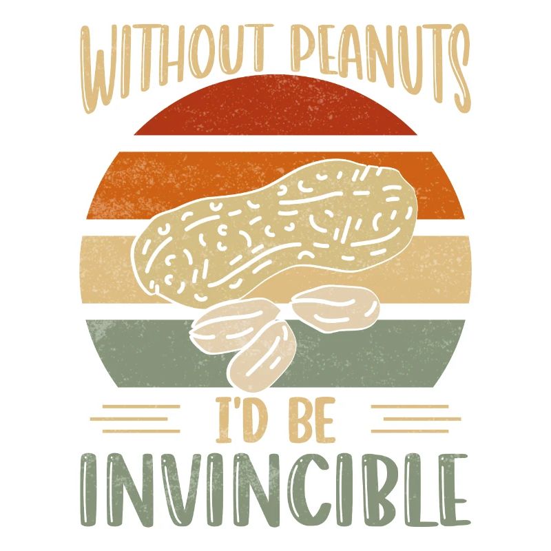 Sans les cacahuètes, je serais invincible Conscience Nut al