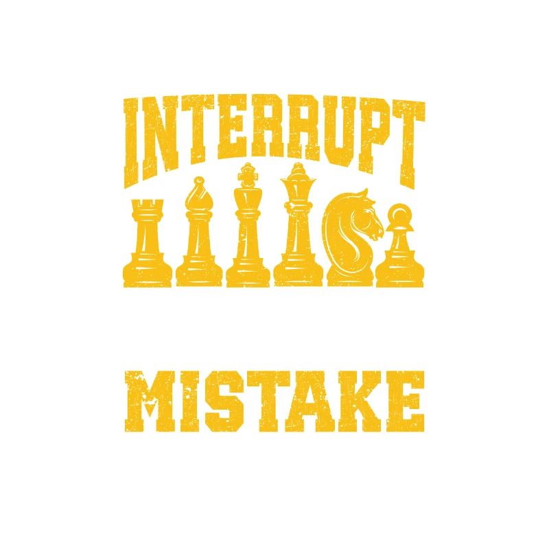 Never interrupt your opponent when he has a