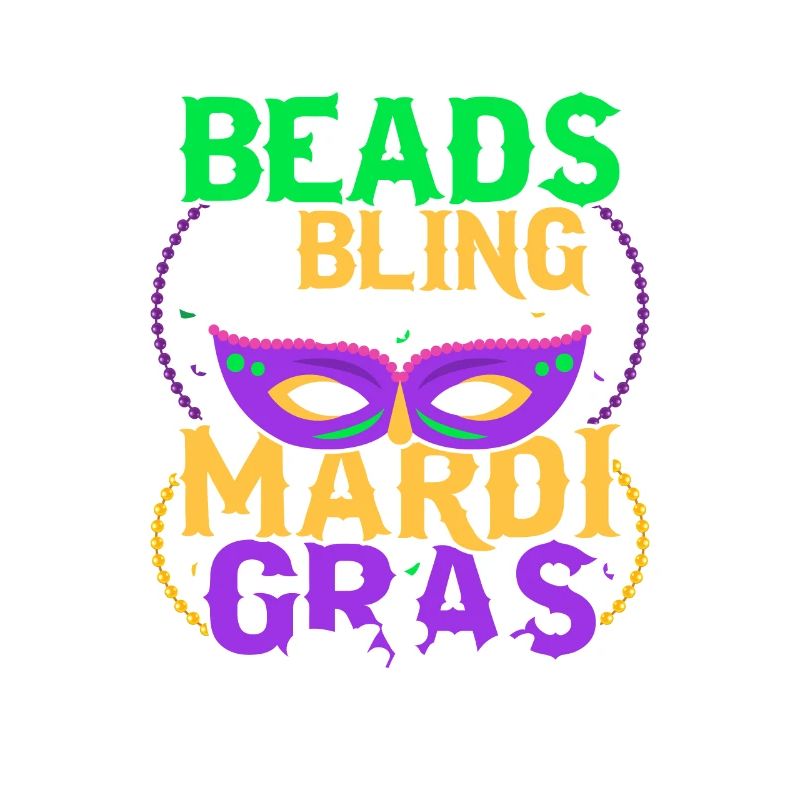 Perles & Bling C’est une chose de Mardi Gras Carnival Par
