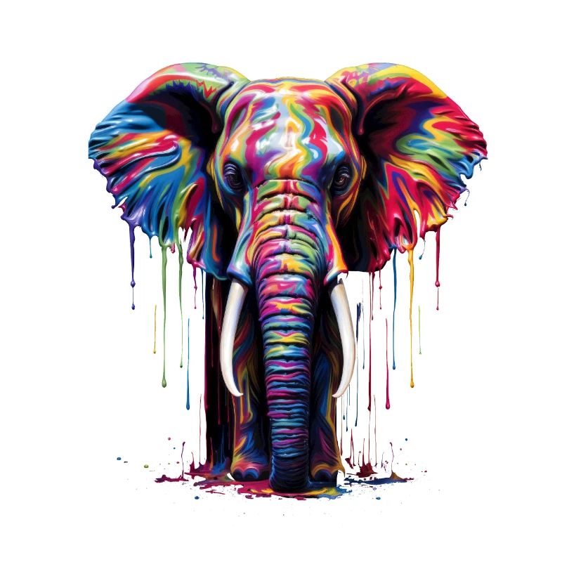 Rainbow Elephant