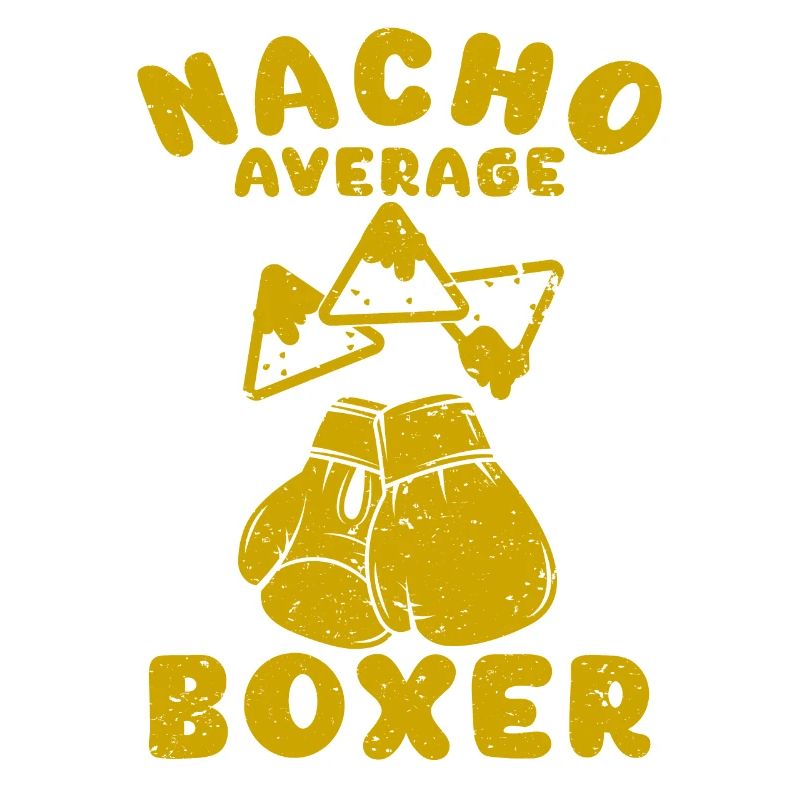 Boxer Boxen Lustiger Nacho Durchschnittlicher Cinco de Mayo