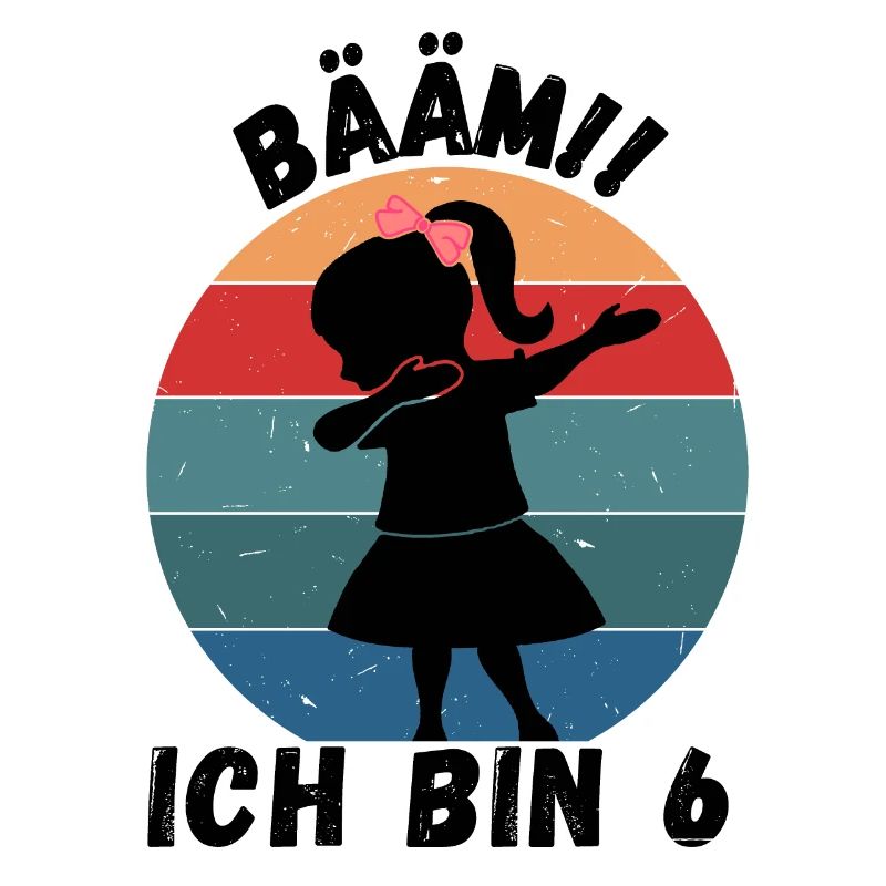 6. Geburtstag - BÄÄM, Mädchen mit DAB Tanz