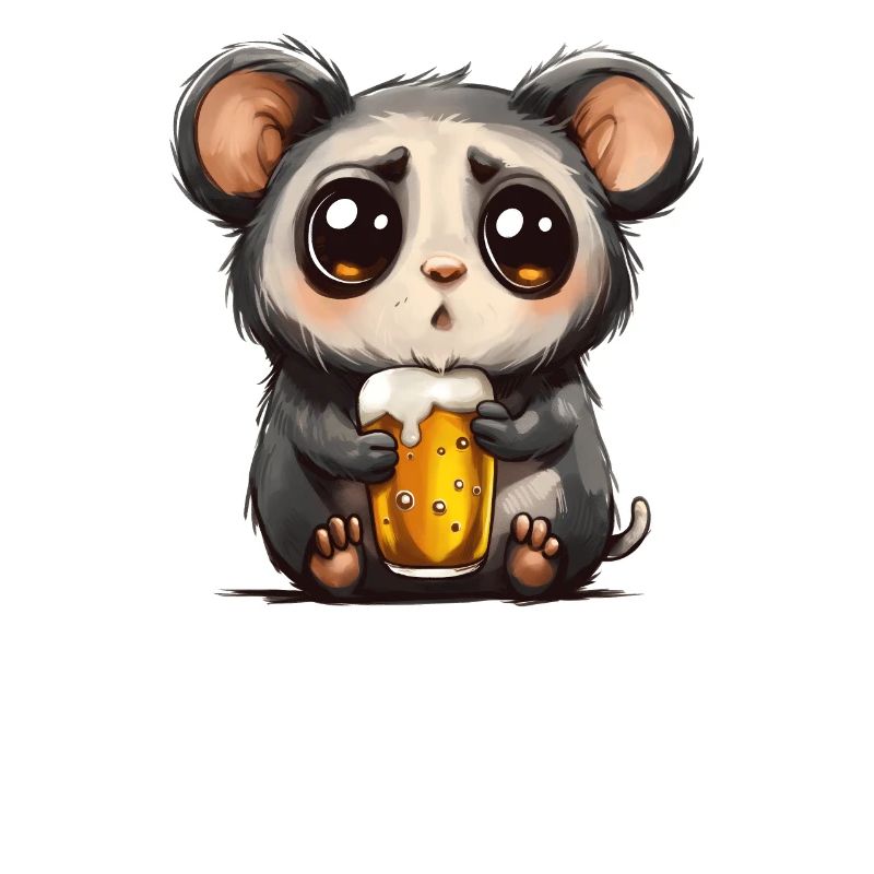 Lecker Bierchen Sad Hamster Meme Bier Mallorca