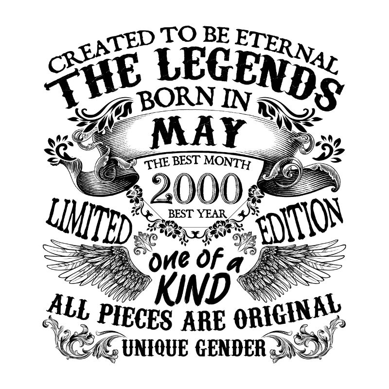 Birthday 2000 May 2000 born in May 2000