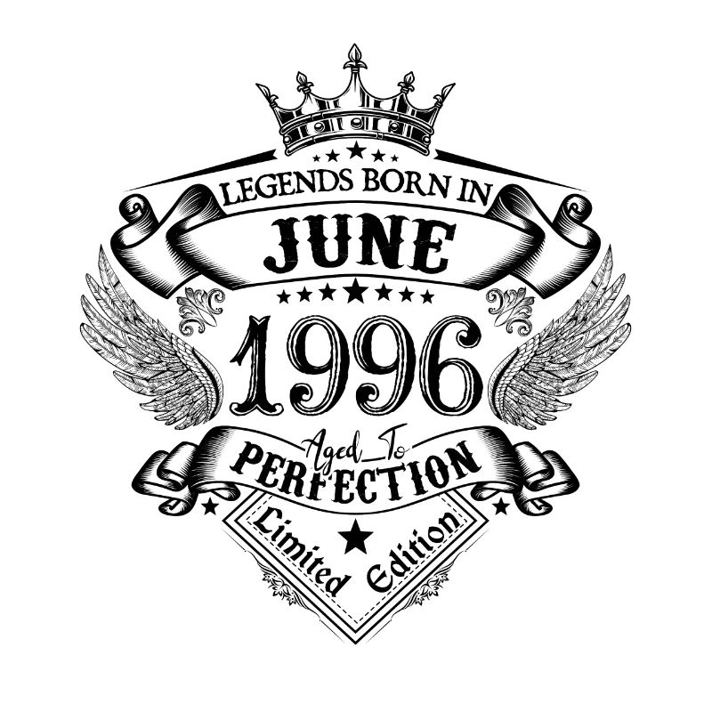 Geburtstag Juni 1996 Juni Geburtstag 1996