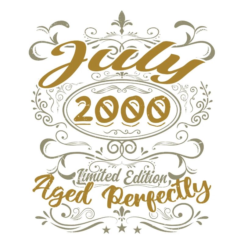 Juli 2000 Geburtstag Juli 2000 Geschenk 2000
