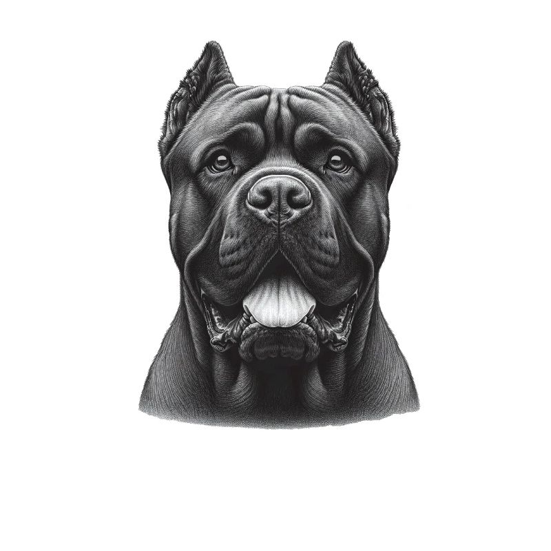 Glücklicher Cane Corso