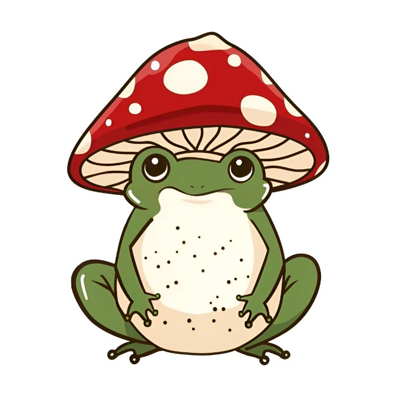 Champignon Cap Grenouille Whimsy