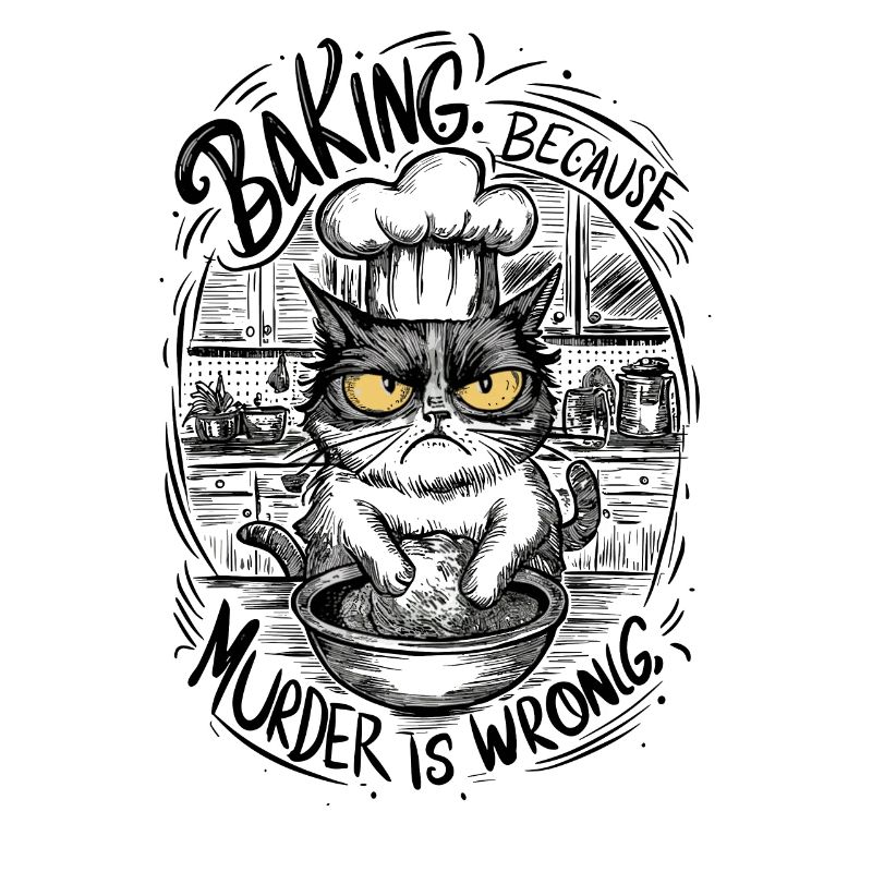 Baking Because Murder Is Wrong