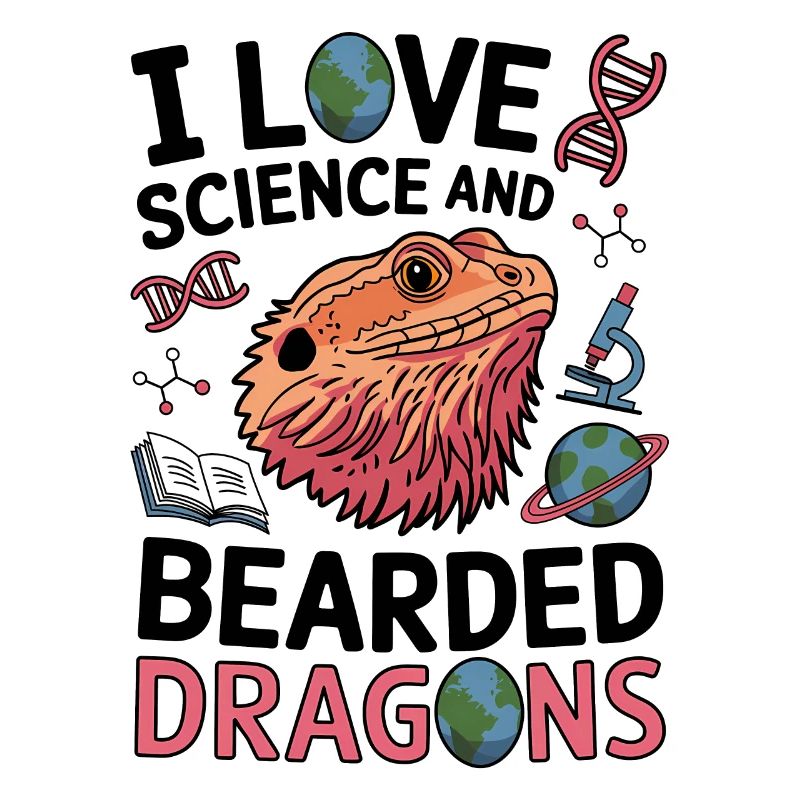 Bartagame Wissenschaft Student Bartagamen Geschenk
