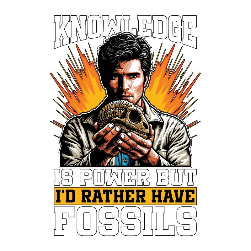 Fossil Hunter Knowledge Is Power Paleontologist