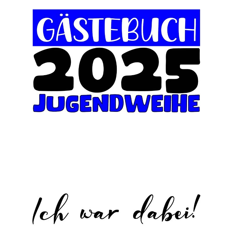 Jugendweihe 2025 Gästebuch Geschenk Mädchen Jungen