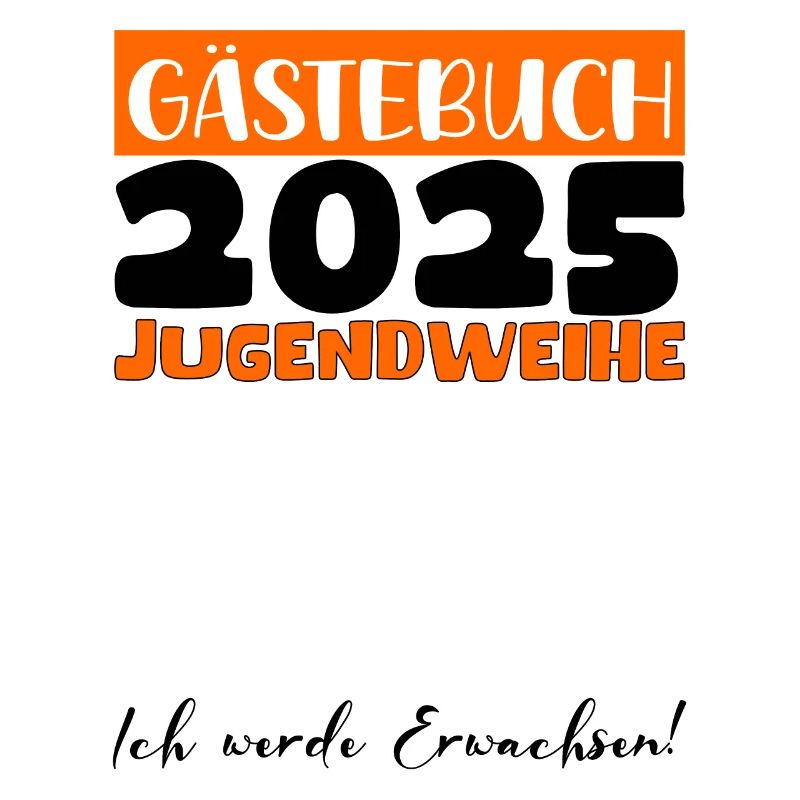 Jugendweihe 2025 Gästebuch Geschenk Mädchen Jungen