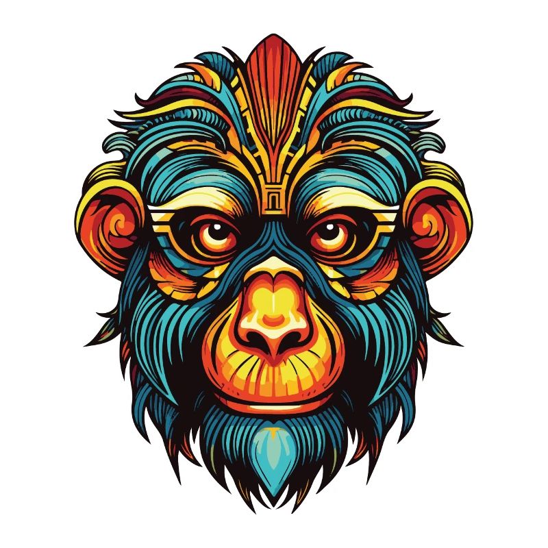 Monkey Portrait
