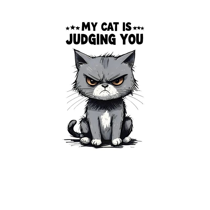 Meine Katze verurteilt dich: Grumpy Tabby