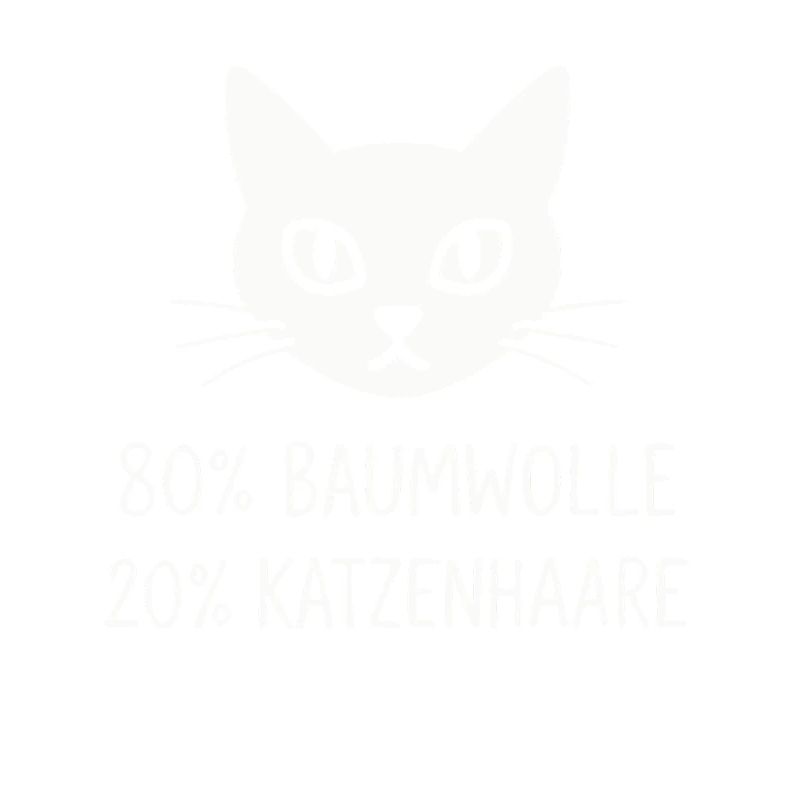 80 % coton – 20 % poils de chat