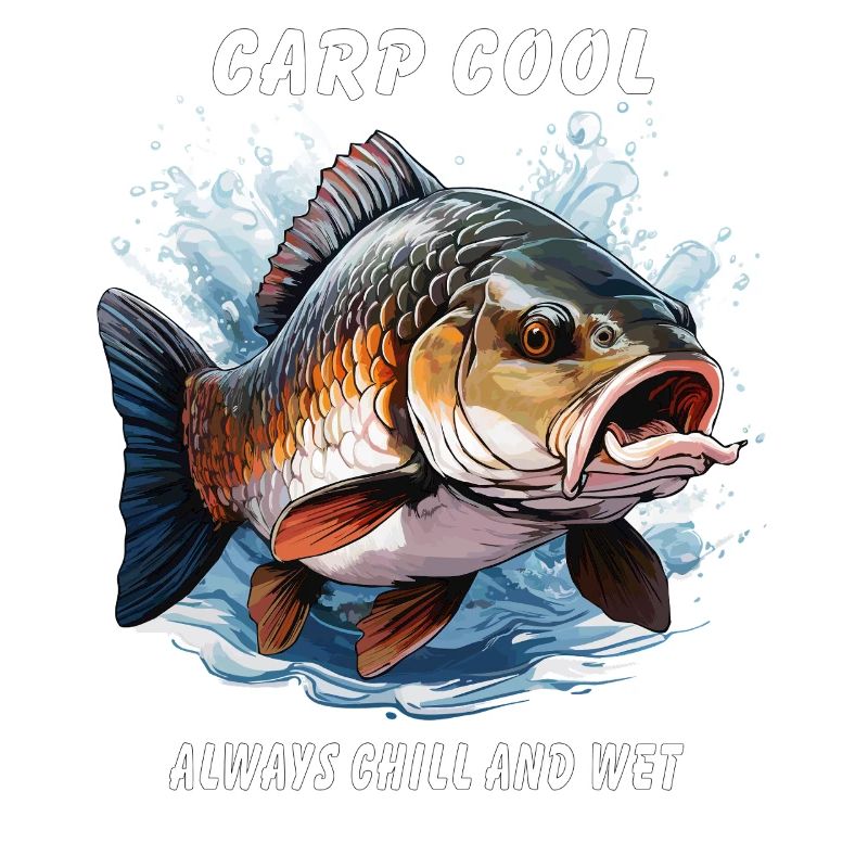CARP COOL ALWAYS CHILL AND WET