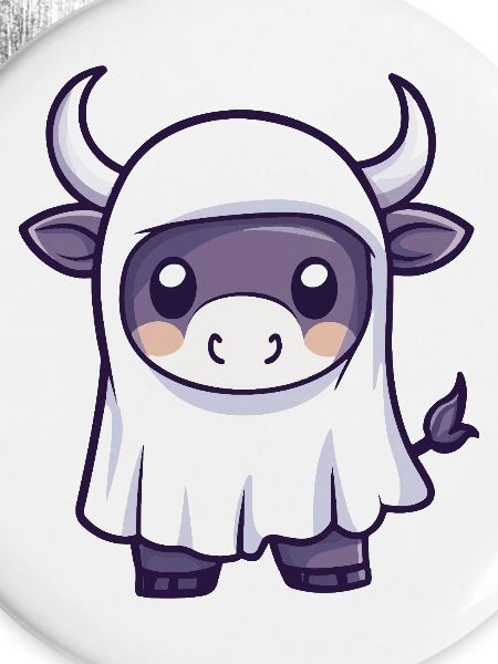 Bull Halloween Ghost