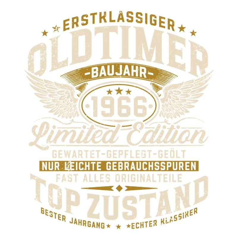 60. Geburtstag 1966 Oldtimer Geschenk Retro 