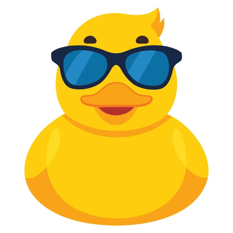 Sunglasses Rubber Duck