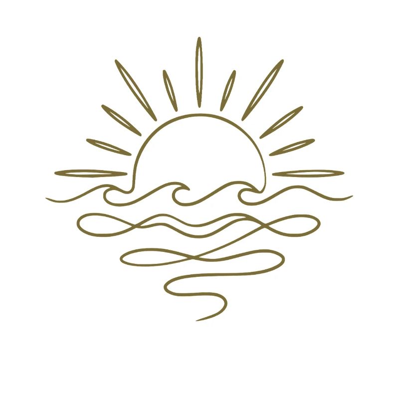 Boho Sonne und Meer