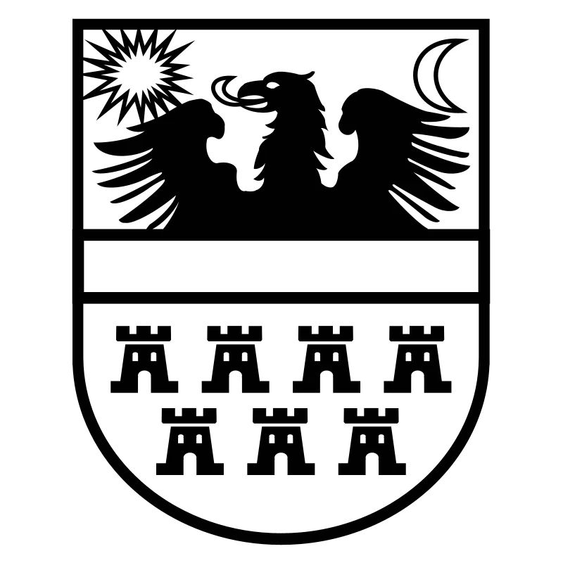Wappen Siebenbürgen einfarbig