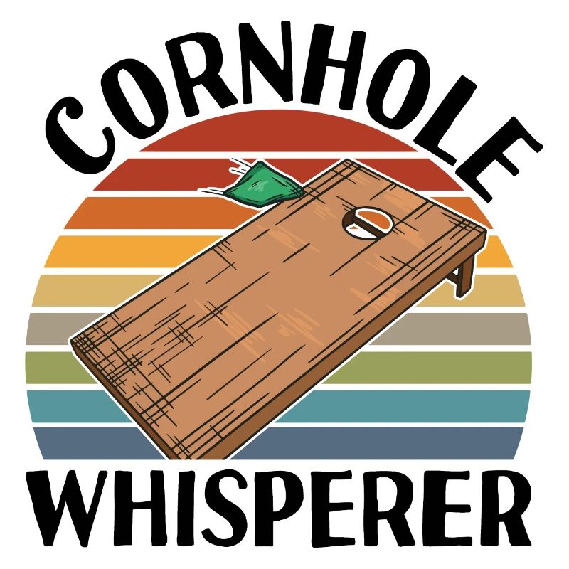 Cornhole Whisperer - Équipe de joueurs de Cornhole