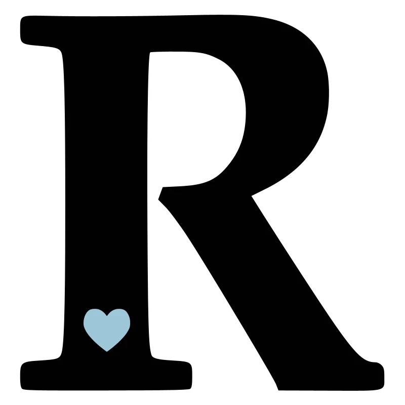 Lettre R Lettre initiale