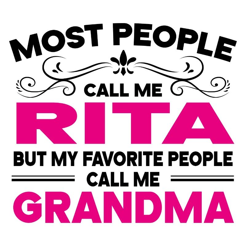 Rita Name Funny Personalized Grandma