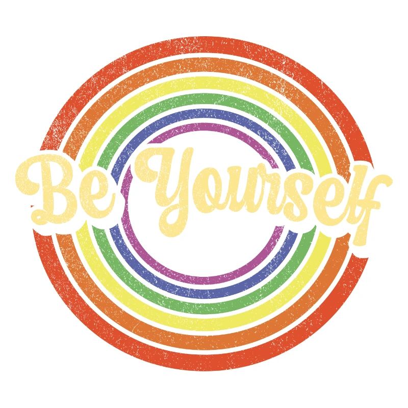 LGBTQ+ Pride Sei du selbst Lesbisch Schwul Homo