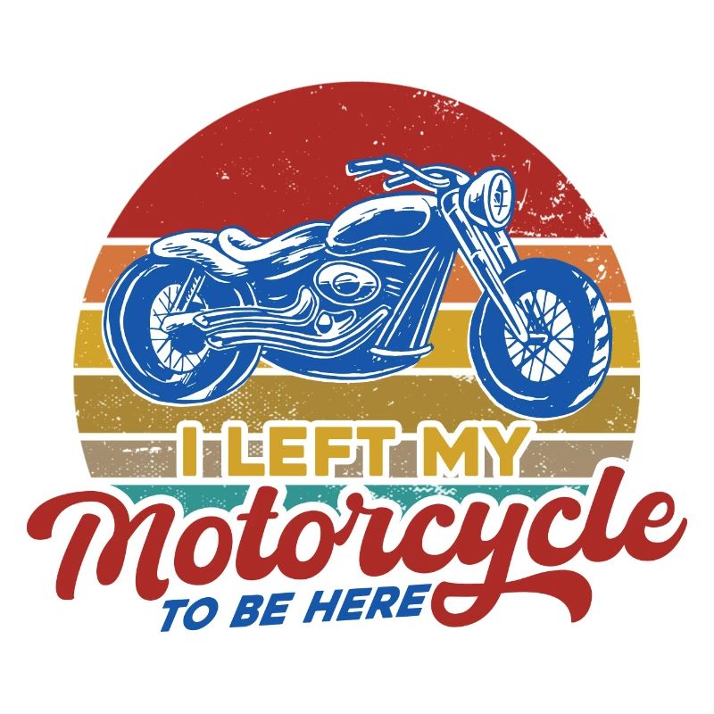 Chopper Motorcycle Biker Biker Gift