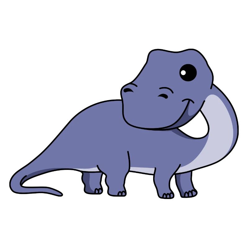 Dinosaur brontosaurus Comic