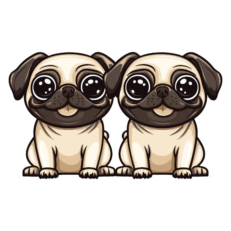 Pug Dog Comic