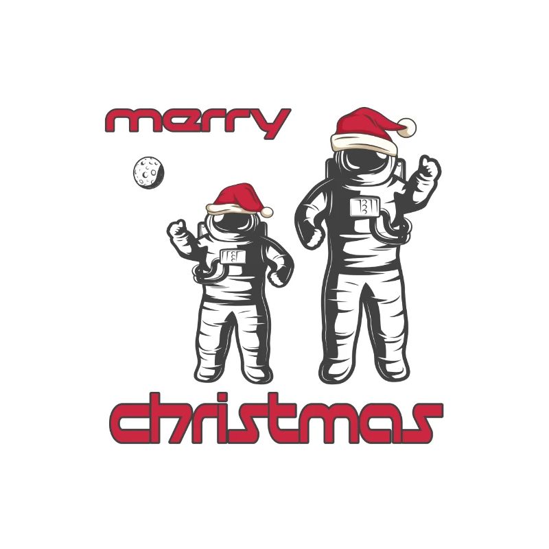 Conception de cosmonaute astronaute de l'ESA de la NASA de Noël