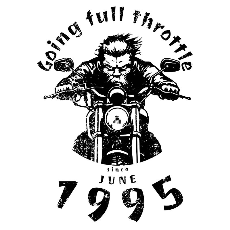 30. Geburtstag Going full throttle since 06/1995