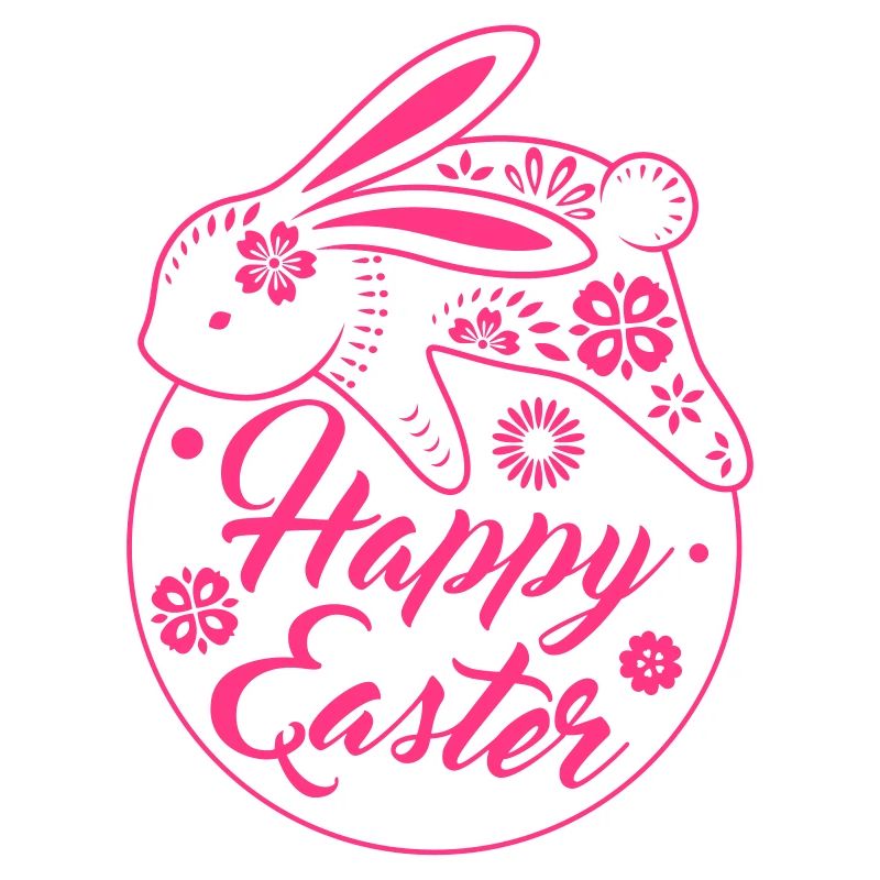 Happy Easter - chilling Easter Bunny