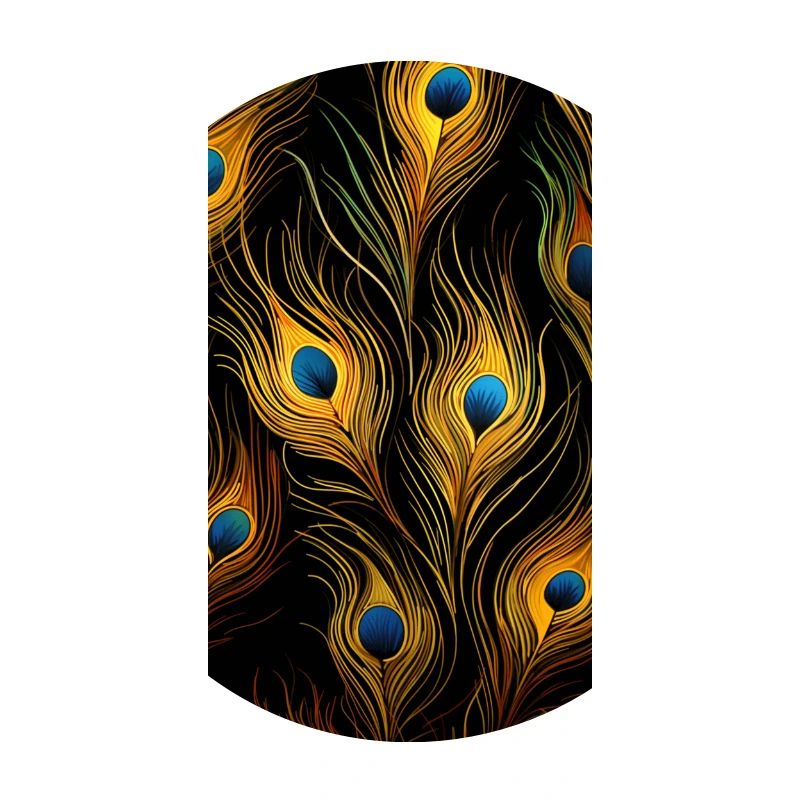 Peacock feathers