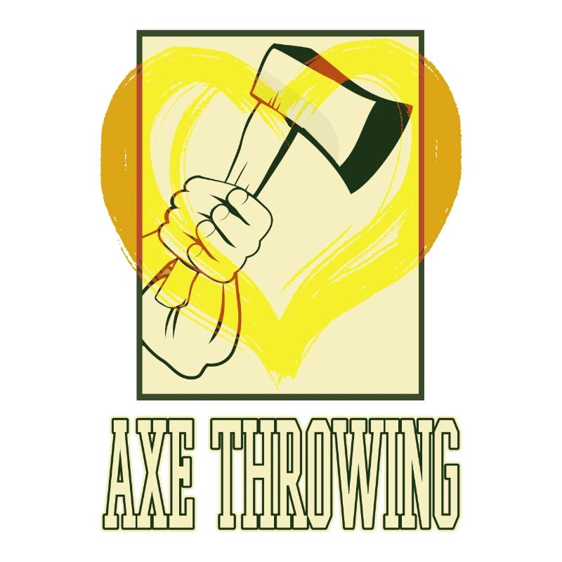 Axe Throwing Axe Throwing Axe Throwing Sport Double Axe