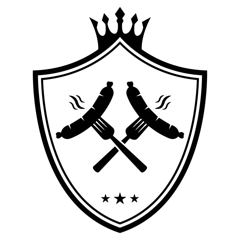 bratwurst symbol wappen wurst currywurst