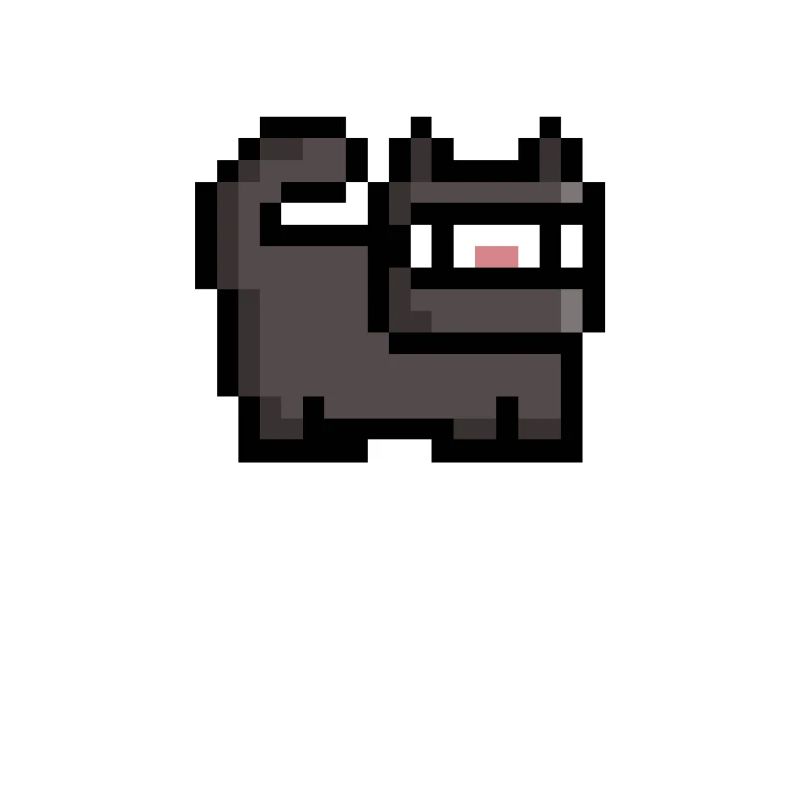 Retro Ninja Katze