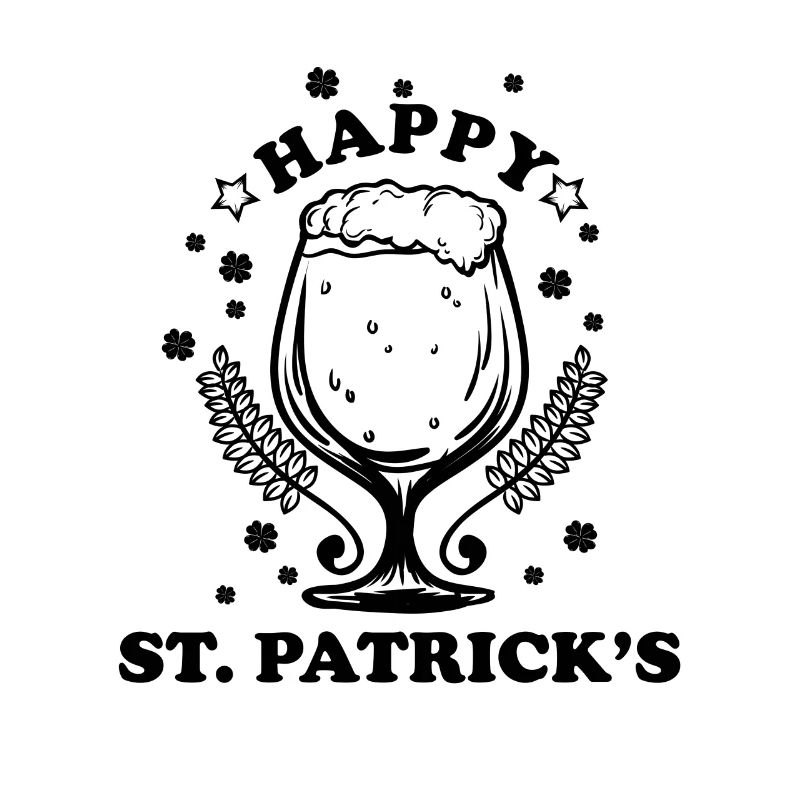 Joyeux Saint Patricks Day Irlande couleurs vertes