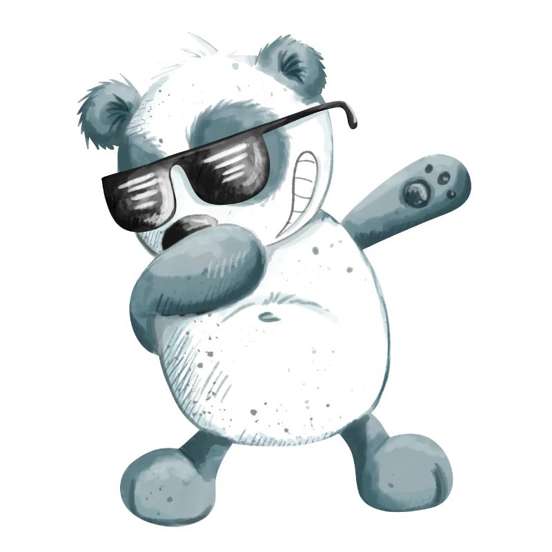 Dabbender Panda I Dab Dance Animals I Dabbing Bear