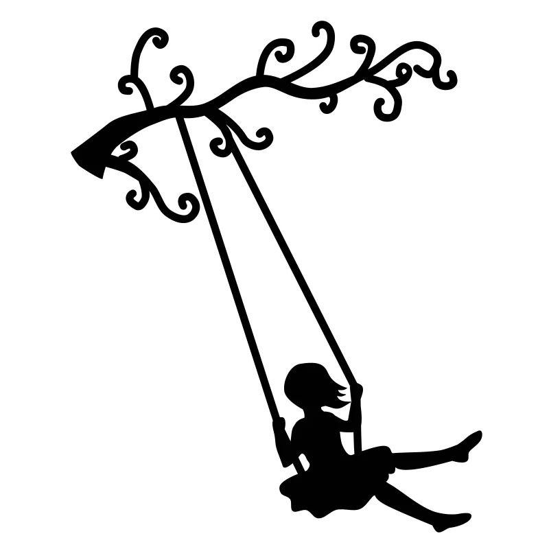 swing girl, schaukel