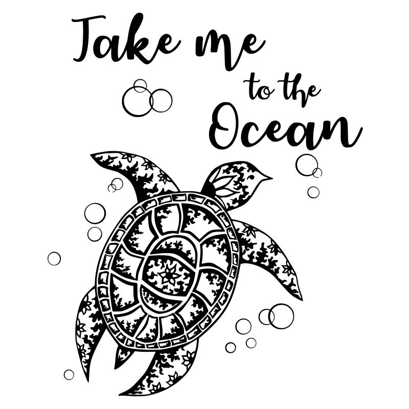 Take me to the Ocean - Schildkröte